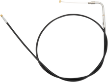 S&S CYCLE Black Vinyl Throttle Cable - 48" - Black 19-0464