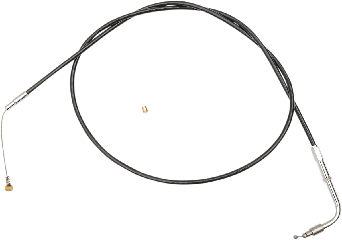 S&S CYCLE Black Vinyl Idle Cable - 48" - Black 19-0465