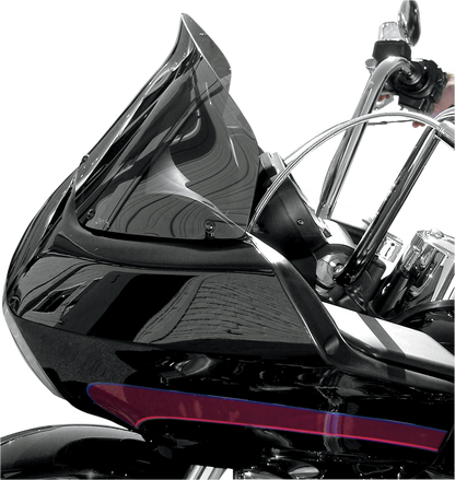 WIND VEST Windshield - 10" - Dark Smoke - FLTR 62-1040