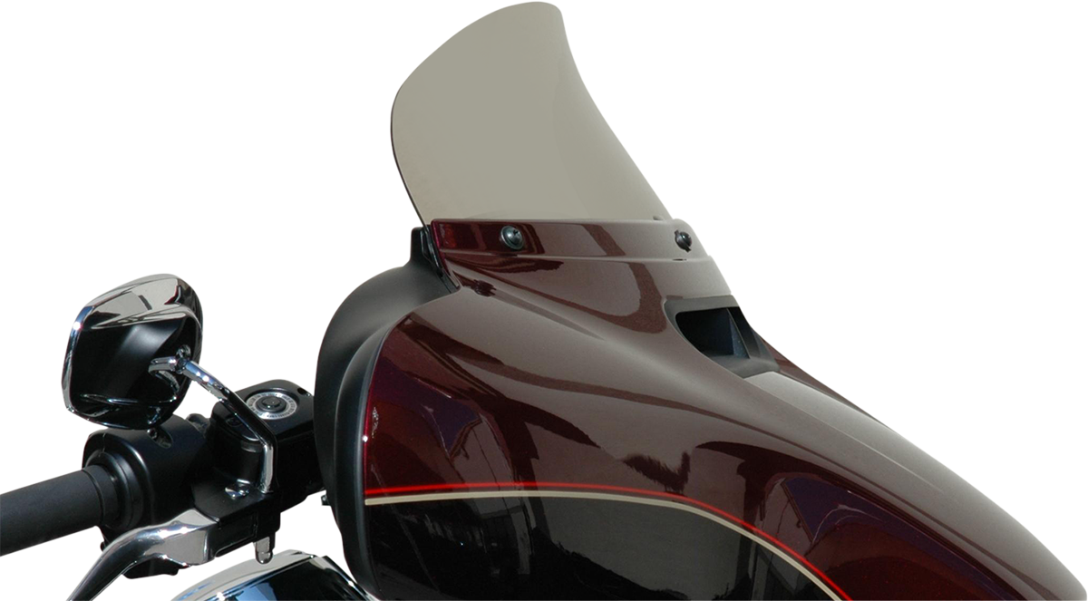 WIND VEST Windshield - 6" - Light Smoke 65-6010