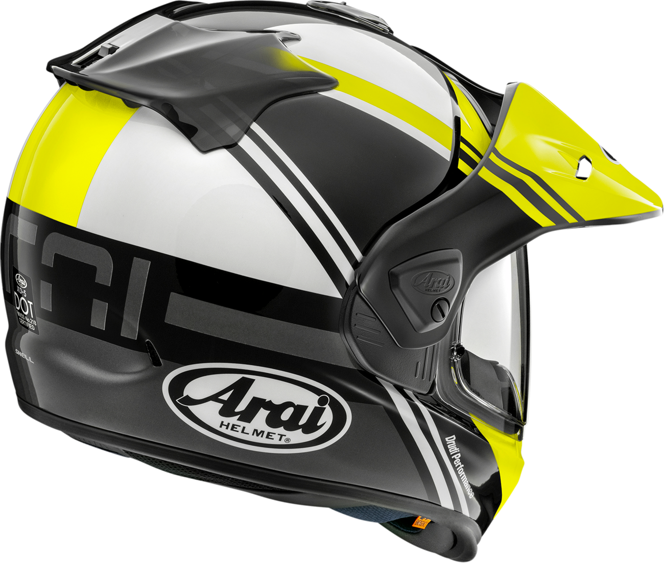 ARAI HELMETS XD-5 Helmet - Cosmic - Yellow - Medium 0140-0491