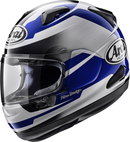 ARAI HELMETS Quantum-X Helmet - Steel - Blue - Large 0101-18125