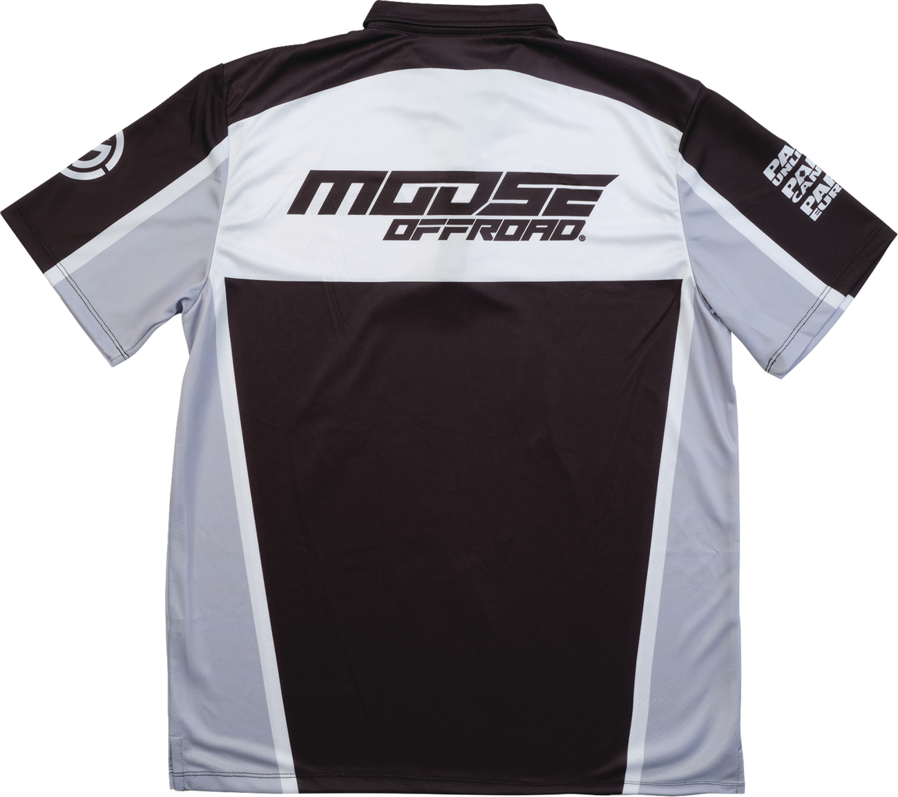 MOOSE OFFROAD Moose Pit Shirt - Black/Gray/White - Medium MRS01DS01BKWHMR