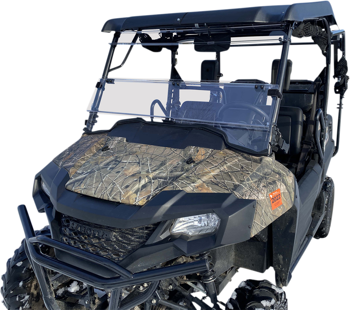MOOSE OFFROAD Full Folding Windshield - Deluxe - Pioneer 700 V000347-12200M