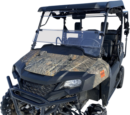 MOOSE OFFROAD Full Folding Windshield - Deluxe - Pioneer 700 V000347-12200M