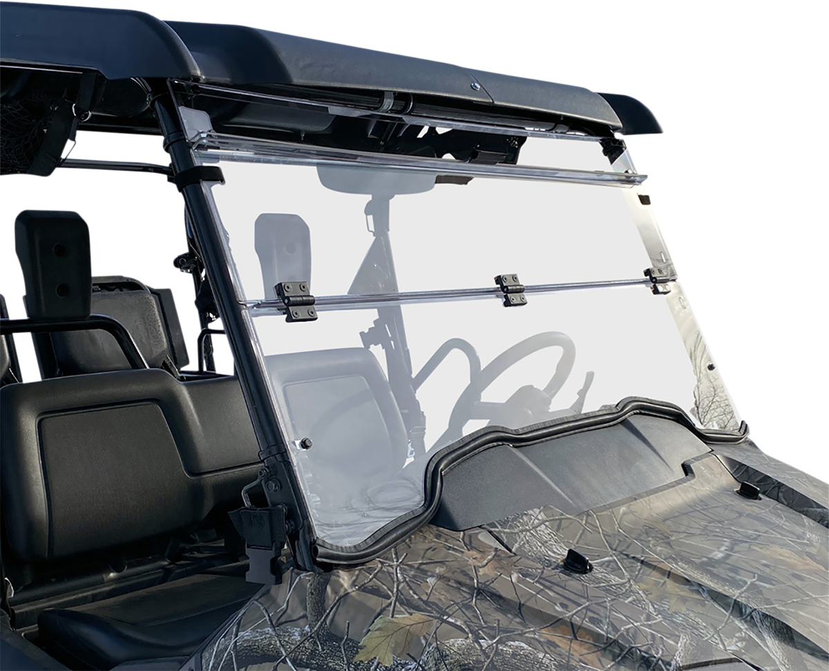 MOOSE OFFROAD Full Folding Windshield - Deluxe - Pioneer 700 V000347-12200M