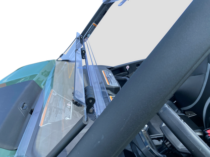 MOOSE OFFROAD Full Folding Windshield - Deluxe - Can-Am V000348-12200M