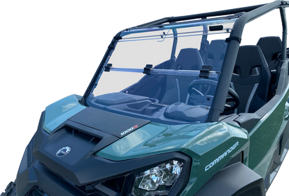 MOOSE OFFROAD Full Folding Windshield - Deluxe - Can-Am V000348-12200M