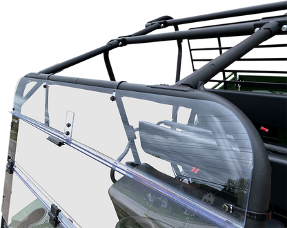 MOOSE OFFROAD Full Folding Windshield - Deluxe - Mule 4010 V000342-12200M