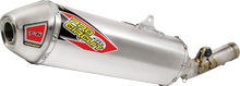 PRO CIRCUIT T-6 Slip-On Muffler - Stainless Steel - Honda CRF150R 0111415A