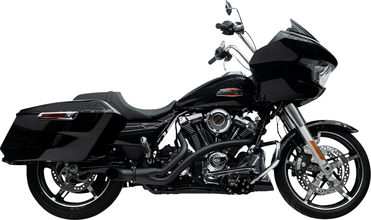 TRASK 2-into-1 BMF Exhaust System - M8 - Black TM-5765BK