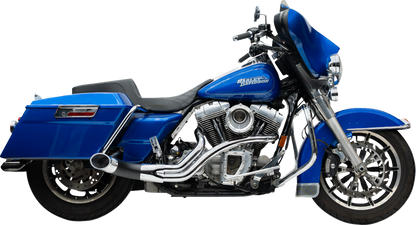 TRASK 2-into-1 Up Yours Exhaust System - Twin Cam - Chrome TM-5740CH
