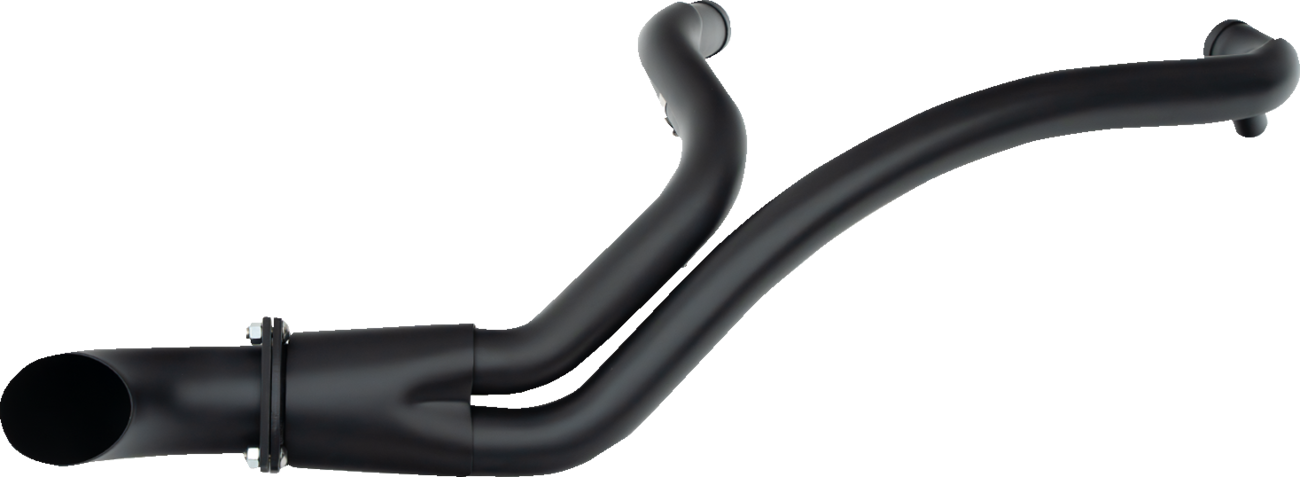 TRASK 2-into-1 BMF Exhaust System - M8 - Black TM-5765BK