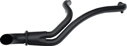 TRASK 2-into-1 BMF Exhaust System - Twin Cam - Black TM-5745BK