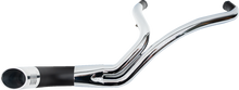 TRASK 2-into-1 Up Yours Exhaust System - M8 - Chrome TM-5760CH