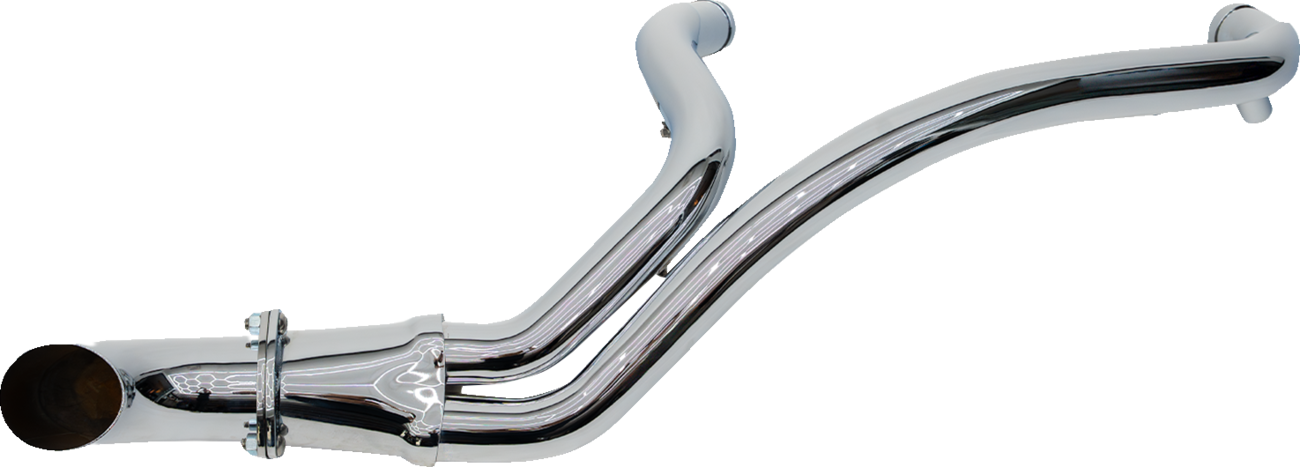 TRASK 2-into-1 BMF Exhaust System - M8 - Chrome TM-5765CH