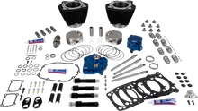 S&S CYCLE 129" Power Package - HPT496 - Chain Drive - Oil Cooled - Black w/o Highlights - 107" M8 310-1394