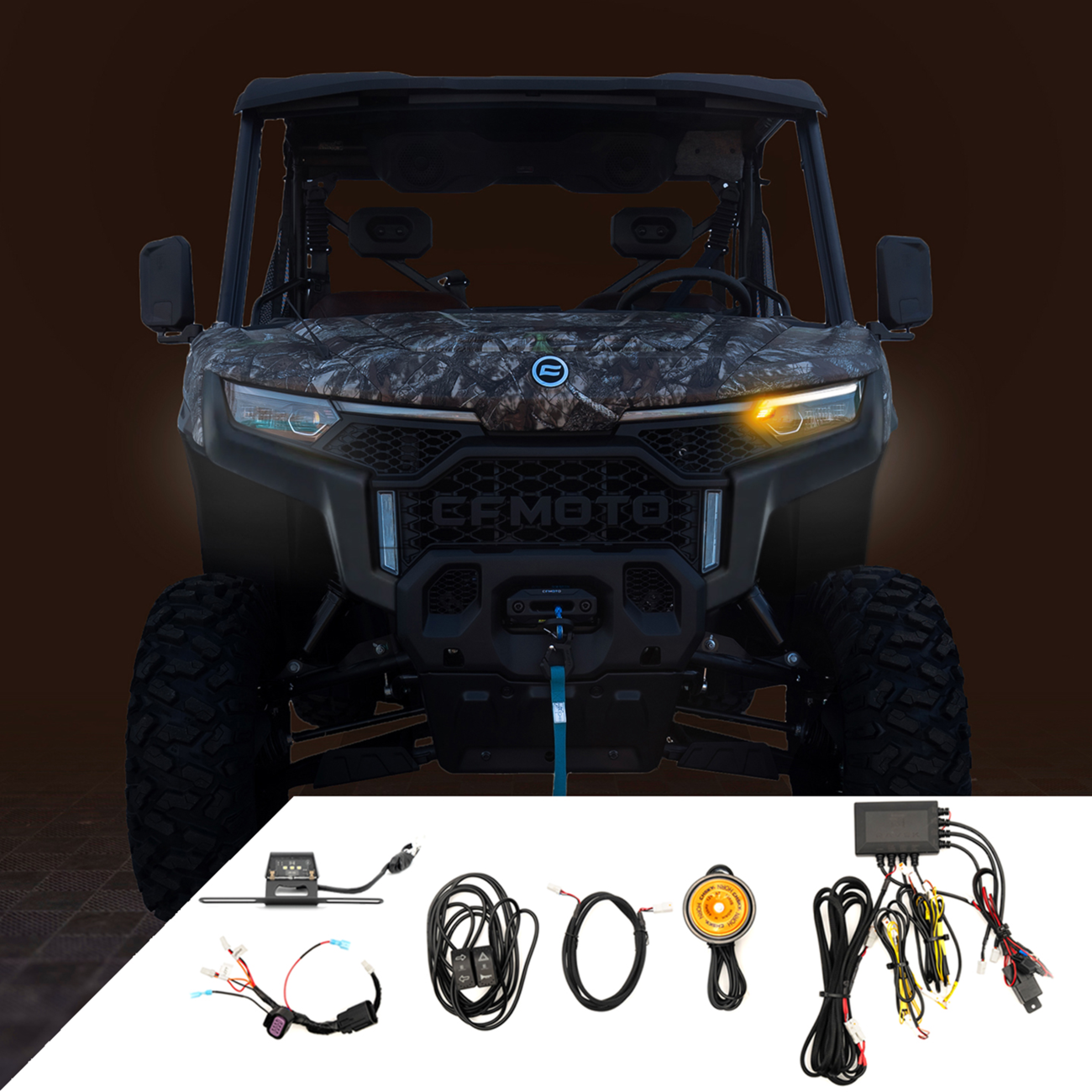 RAVEK Controller - Auto-Cancel Turn Signal Kit - CF Moto U10 68-1020