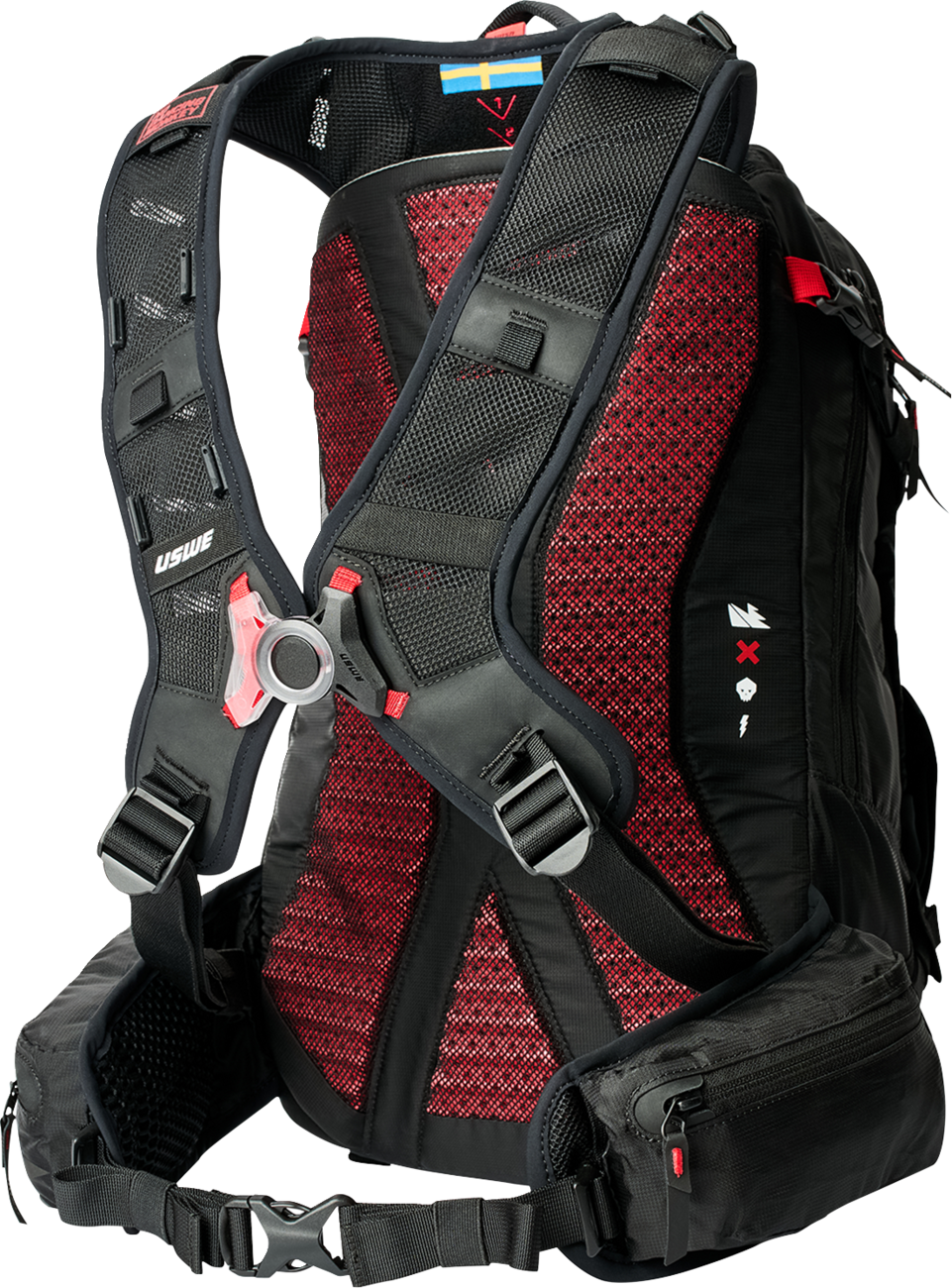 USWE Daypack - Zipper - 18 Liter - Black 5216080001