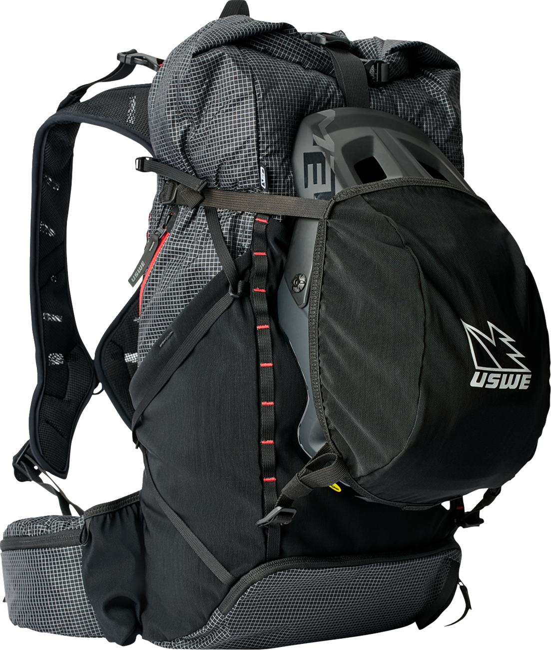 USWE Helmet Holder - Daypack - Black 5101206101