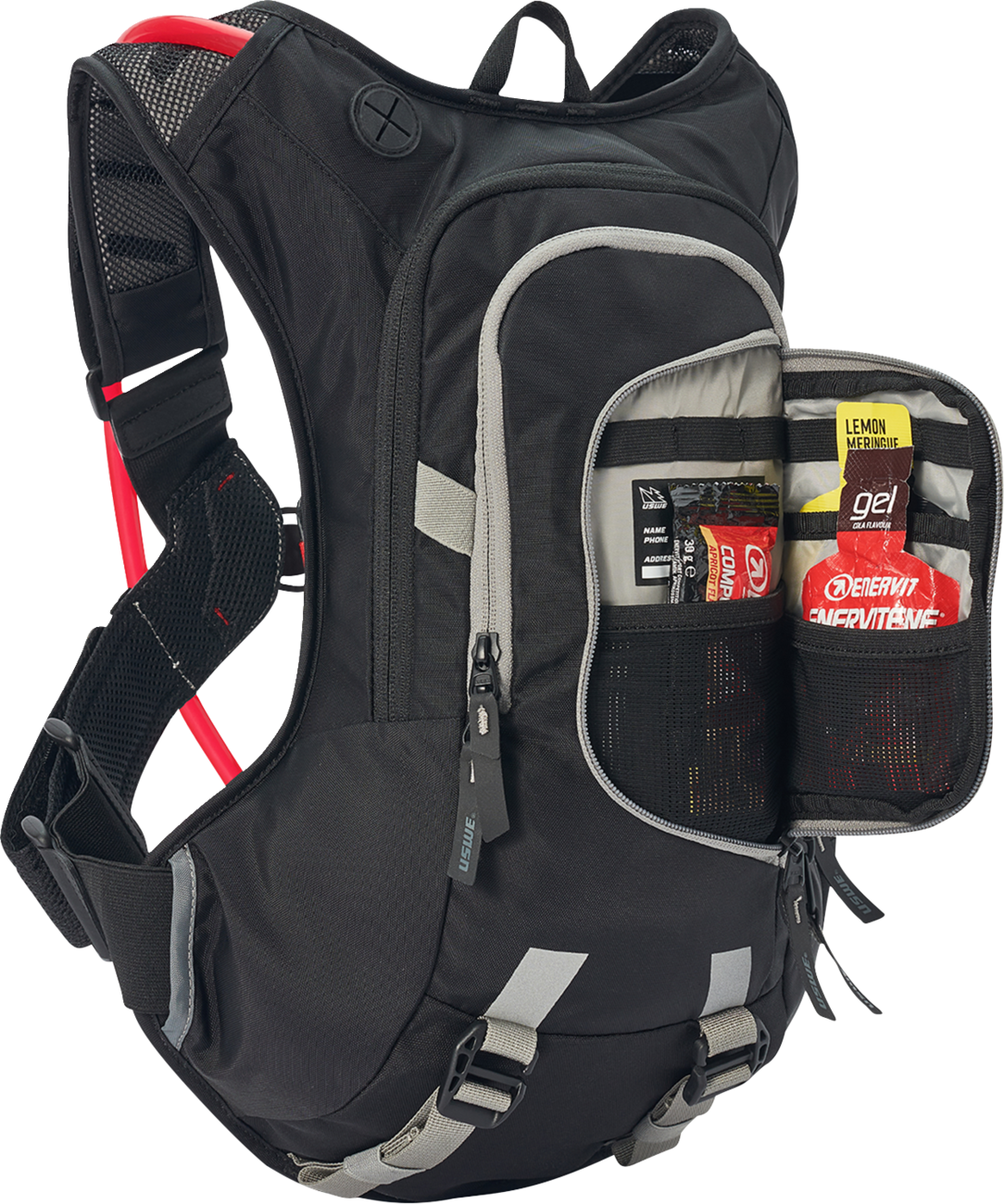 USWE Moto Hydration Pack - 12L - Carbon/Black 5212099001