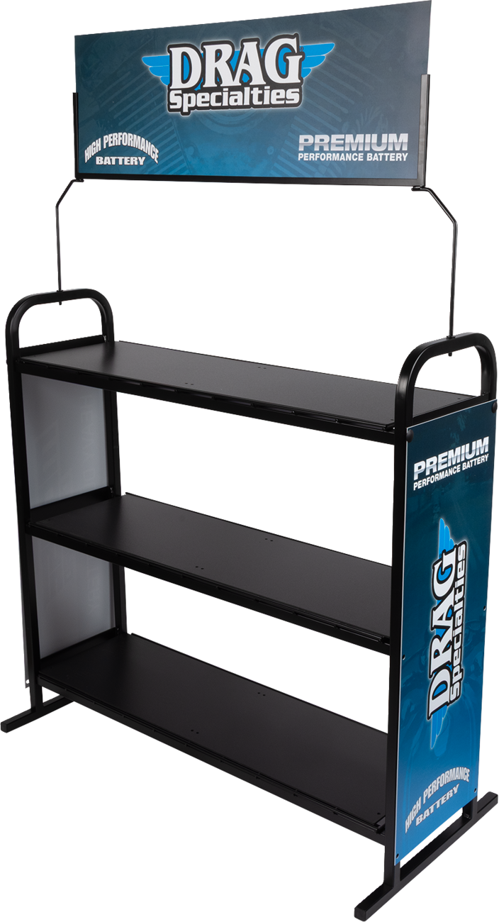 DRAG SPECIALTIES Battery Display - Drag Specialties DRG900RACK
