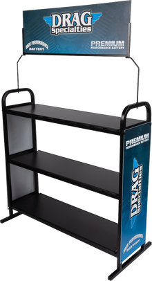 DRAG SPECIALTIES Battery Display - Drag Specialties DRG900RACK