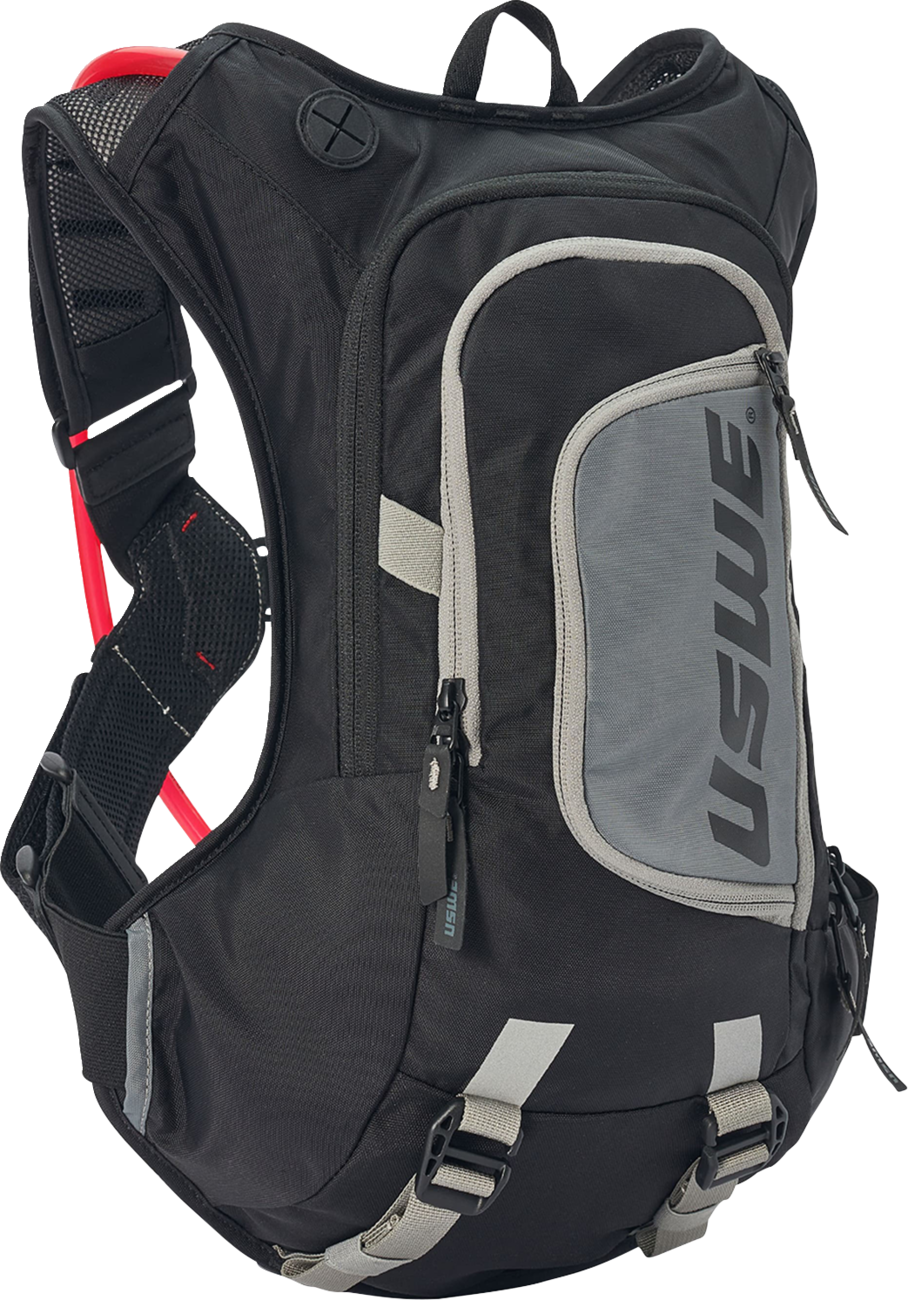 USWE Moto Hydration Pack - 8L - Black/Gray 5208099001