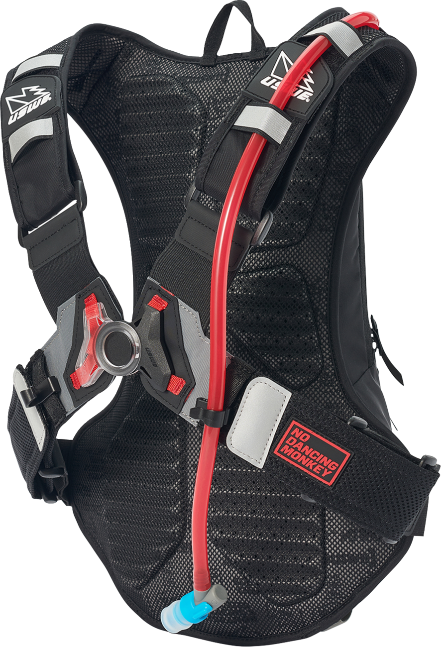 USWE Moto Hydration Pack - 8L - Black/Gray 5208099001