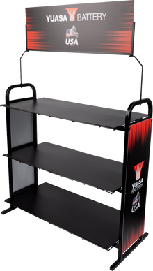 YUASA Battery Rack Display - Yuasa YUA1800RACK