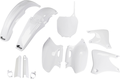 UFO Body Kit - White - Yamaha - YZ '01-'02 YAKIT303F@046