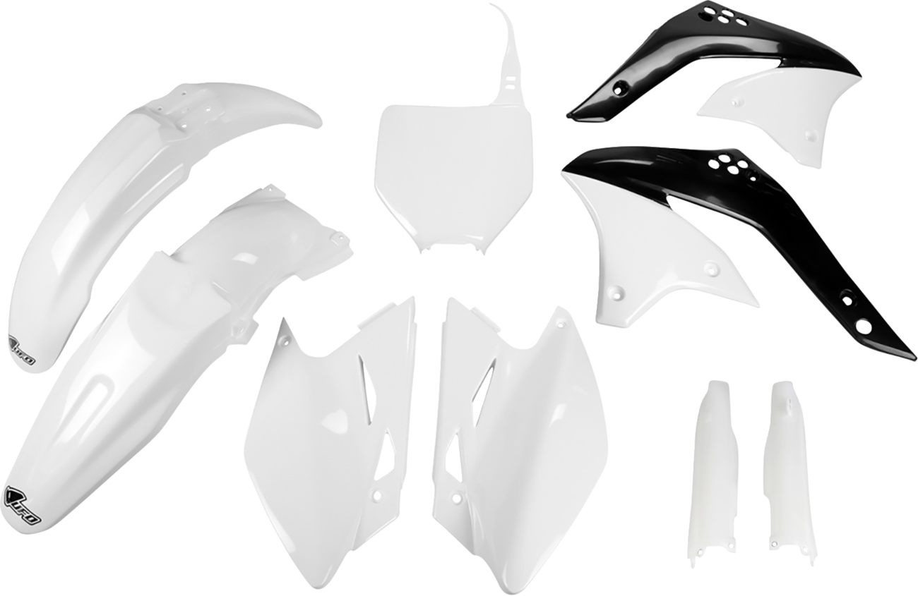 UFO Body Kit - White/Black - Kawasaki - KX '06 KAKIT205F@047