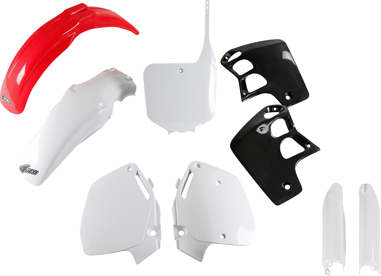 UFO Body Kit - '97 OEM Red/White/Black - Honda - CR '95-'00 HOKIT089F@999W