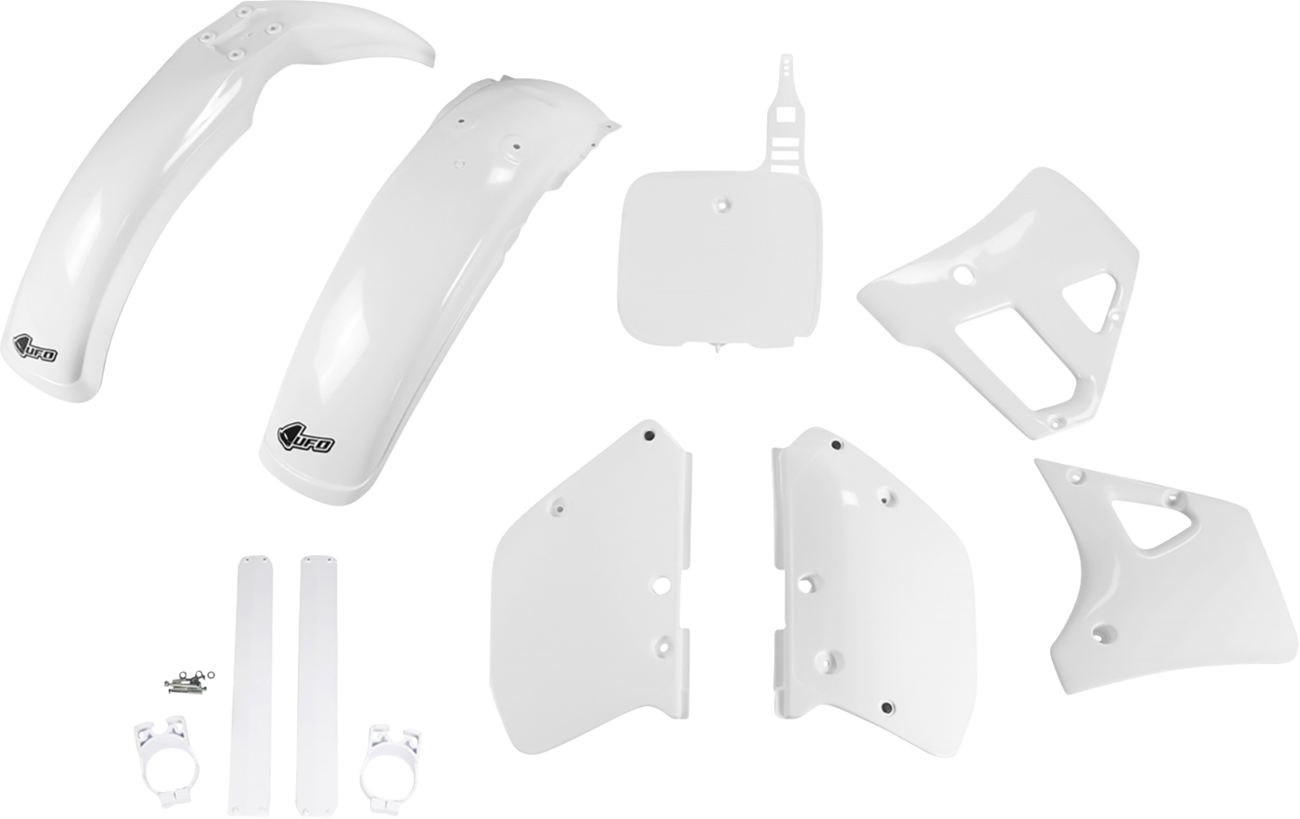 UFO Body Kit - OEM White - Yamaha - YZ '89-'90 YAKIT298F@999