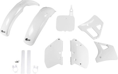 UFO Body Kit - OEM White - Yamaha - YZ '89-'90 YAKIT298F@999