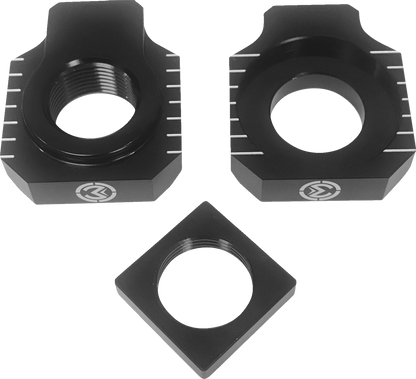 MOOSE OFFROAD Adjuster Kit - Swingarm/Axle Block - Gas Gas/Husqvarna/KTM W16-5602B