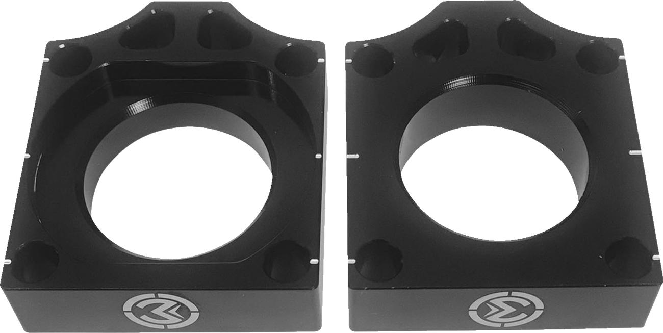 MOOSE OFFROAD Adjuster Kit - Swingarm/Axle Block - Kawasaki W16-2601B