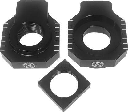 MOOSE OFFROAD Adjuster Kit - Swingarm/Axle Block - Gas Gas/Husqvarna/KTM W16-5604B