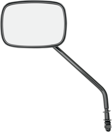 DRAG SPECIALTIES Mirror - Die-Cast - Side View - Long - Black - Left/Right 302110BLK