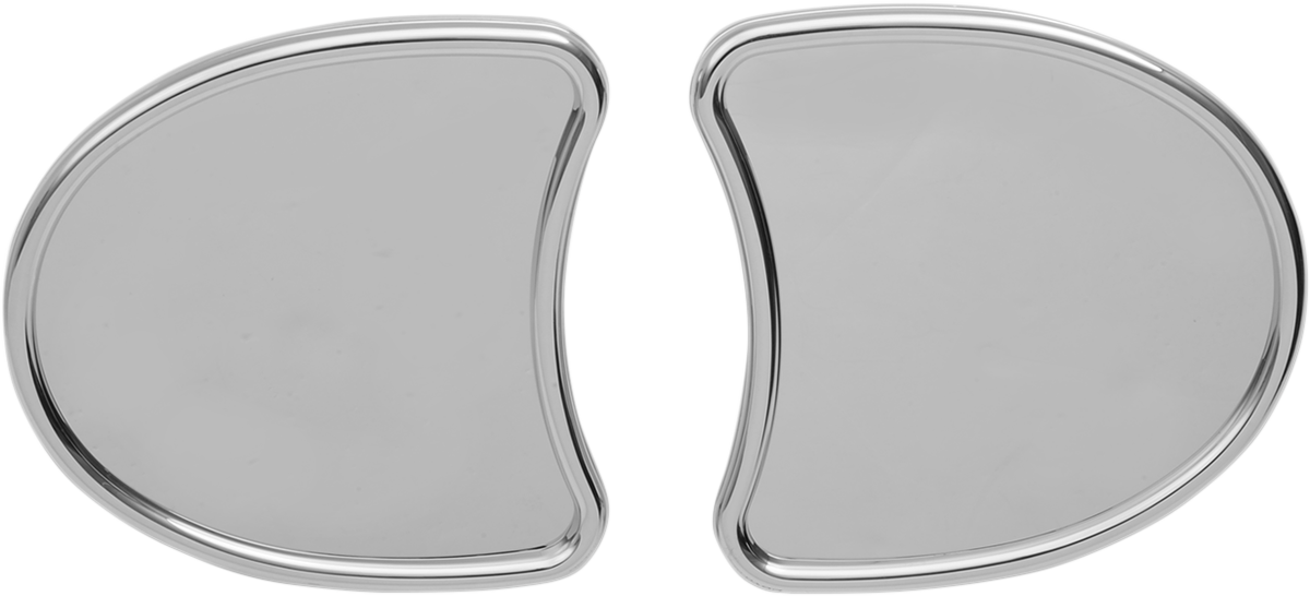 DRAG SPECIALTIES Mirror - Side View without Blind Spot - Half-Moon - Chrome 77500