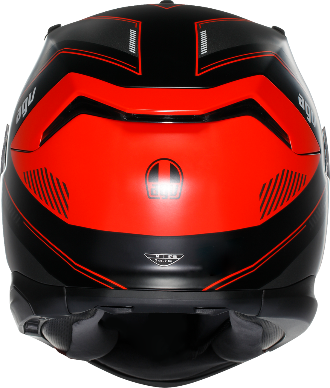 AGV K7 Helmet - Kyber - Matte Black/Red - Large 2118399004-008-L