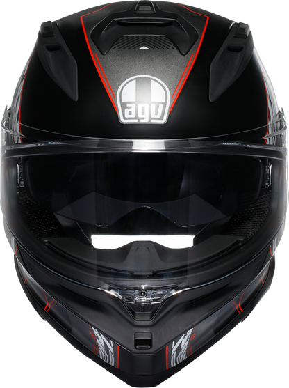 AGV K7 Helmet - Kyber - Matte Black/Red - Large 2118399004-008-L