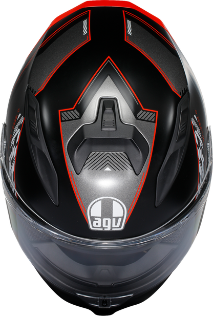 AGV K7 Helmet - Kyber - Matte Black/Red - Large 2118399004-008-L