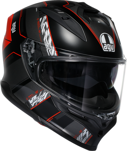 AGV K7 Helmet - Kyber - Matte Black/Red - XL 2118399004-008-XL
