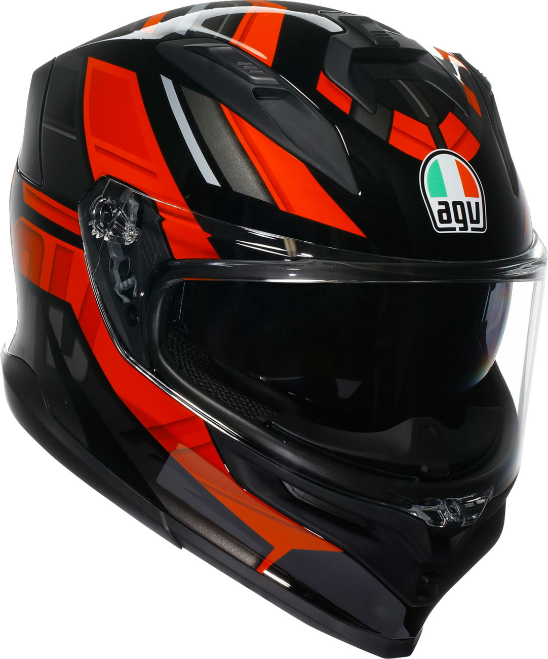 AGV K7 Helmet - Taurax - Black/Red - Large 2118399004-009-L