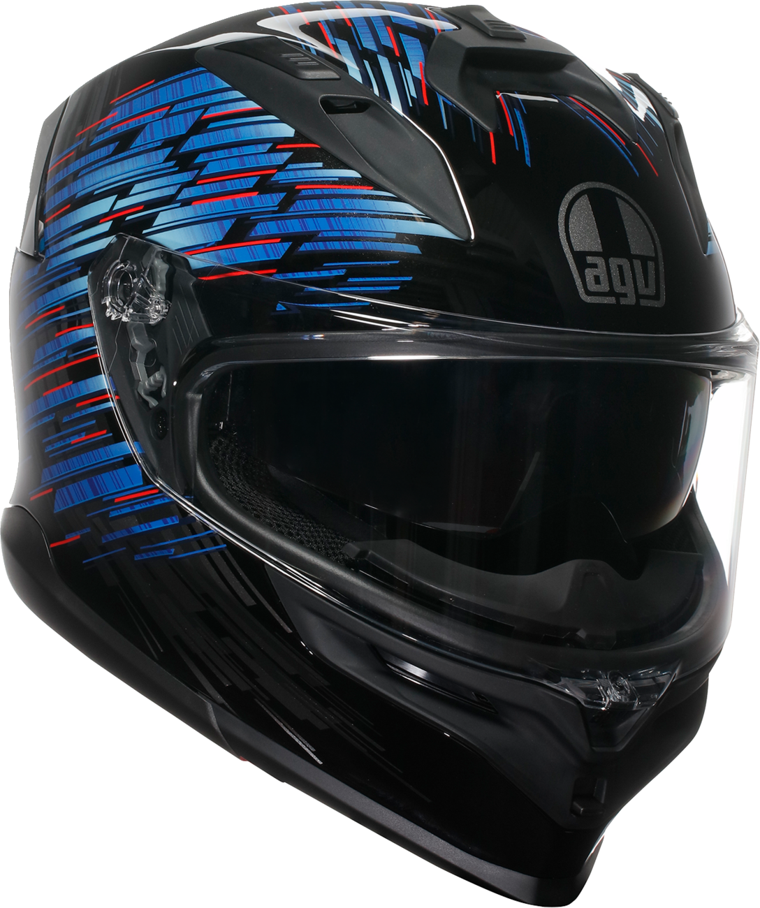 AGV K7 Helmet - Genisys - Black/Blue/Gray - Medium 2118399004-011-M