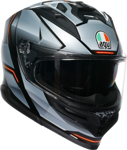 AGV K7 Helmet - Jaeger - Black/Silver - Large 2118399004-005-L