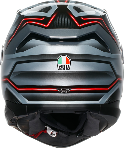 AGV K7 Helmet - Jaeger - Black/Silver - Large 2118399004-005-L