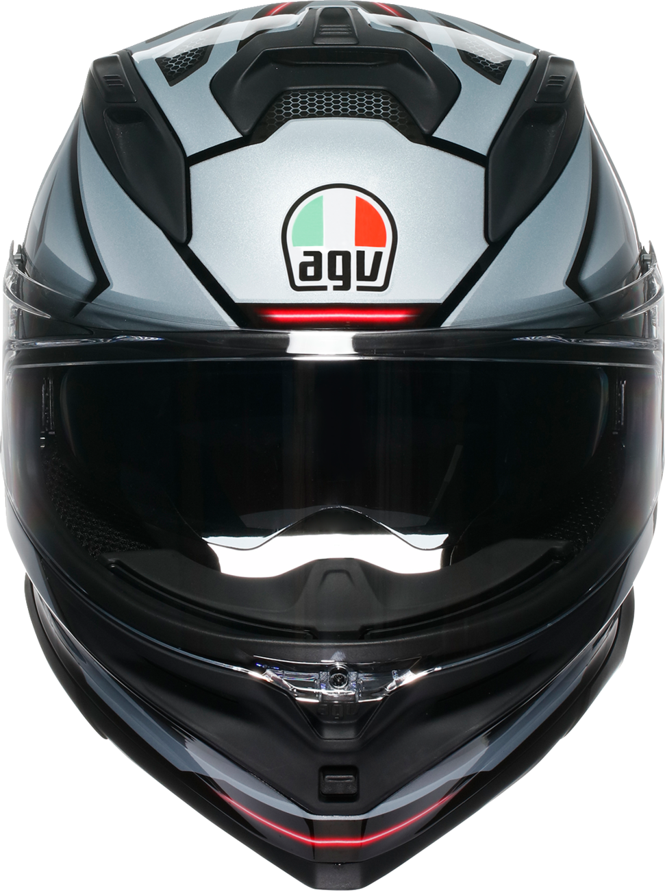 AGV K7 Helmet - Jaeger - Black/Silver - Large 2118399004-005-L
