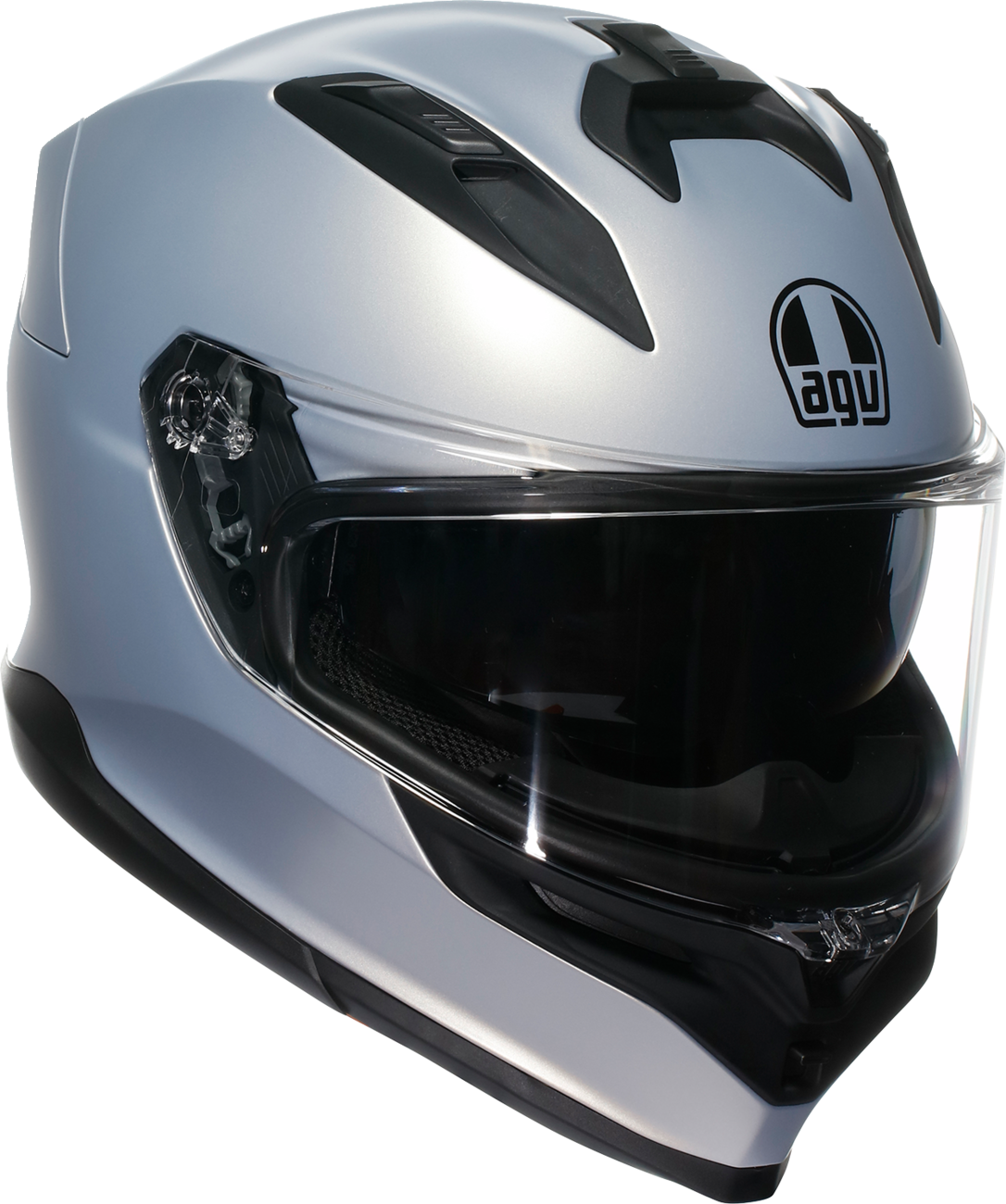 AGV K7 Helmet - Mono - Matte Prisma Silver - Large 2118399004-003-L
